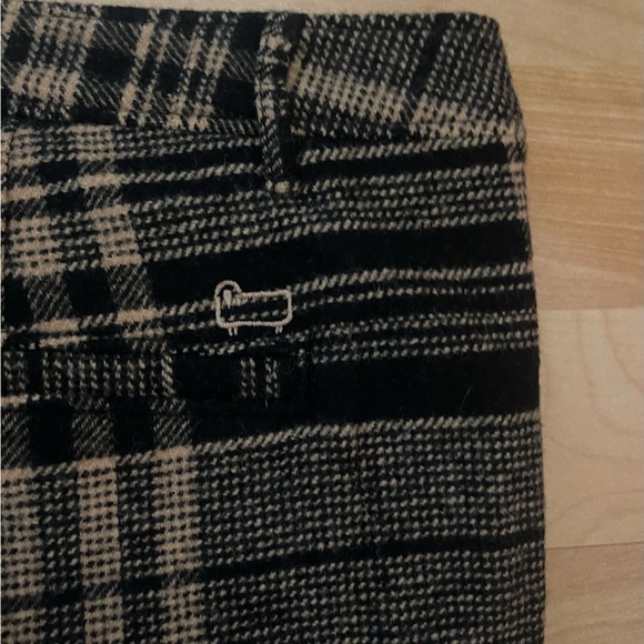 Woolrich woman’s wool blend black/ tan pants size 12 - Picture 9 of 15